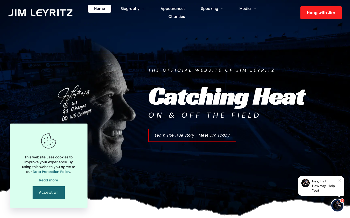 Jim Leyritz homepage